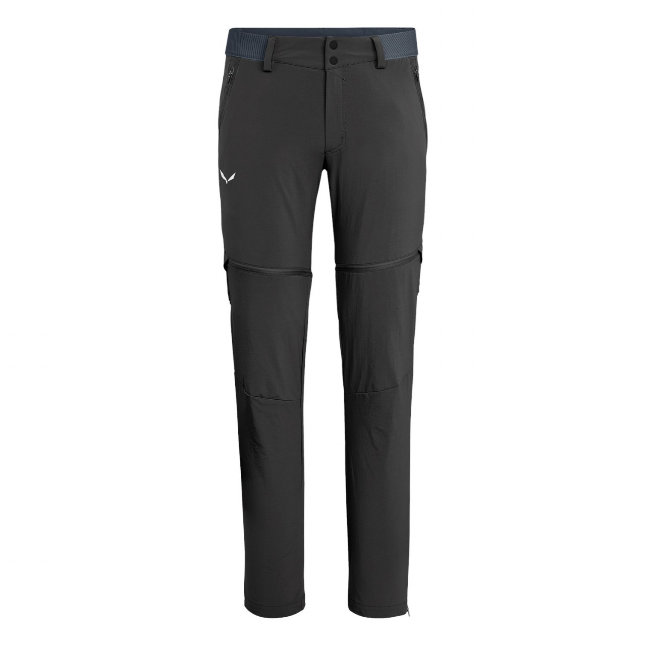 Pantalones Softshell Hombre Chile - Salewa Pedroc Durastretch Zip-Off - Negras - GYDU-41756